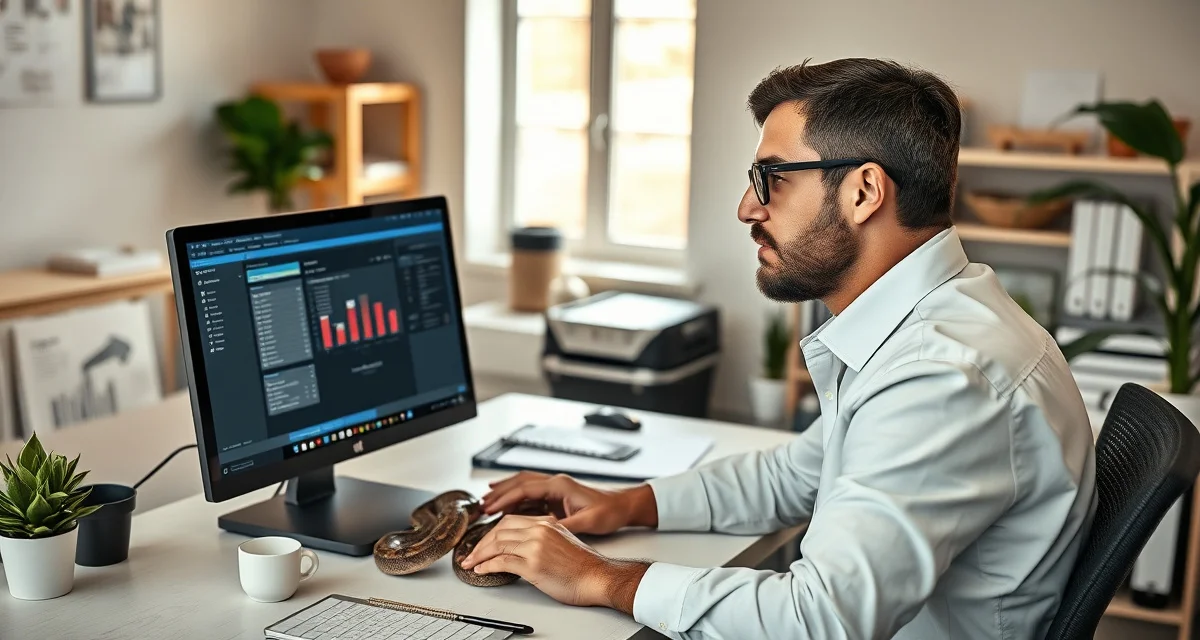 Ball python breeder customer service software Reptile breeder using hatchery management software to respond to ball python buyer inquiries and manage customer relationships efficiently.