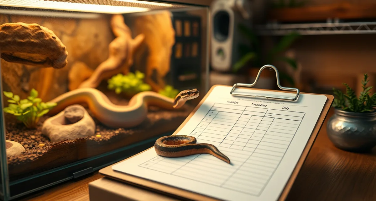 Optimal feeding strategies during ball python breeding season Ball python breeding and feeding schedule management for pairing season coordination and hatchery record keeping.