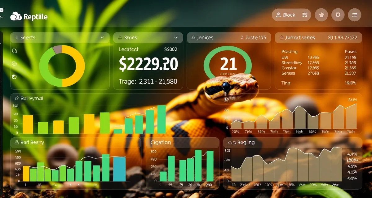 Gross margin tracking for ball python breeding clutches Ball python clutch gross margin calculation spreadsheet showing breeding costs and profit analysis for hatchery operations