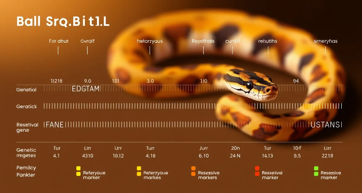 Het genetics documentation guide for ball python breeders Ball python het genetics breeding records chart displaying heterozygous trait tracking system for recessive gene inheritance in reptile hatcheries