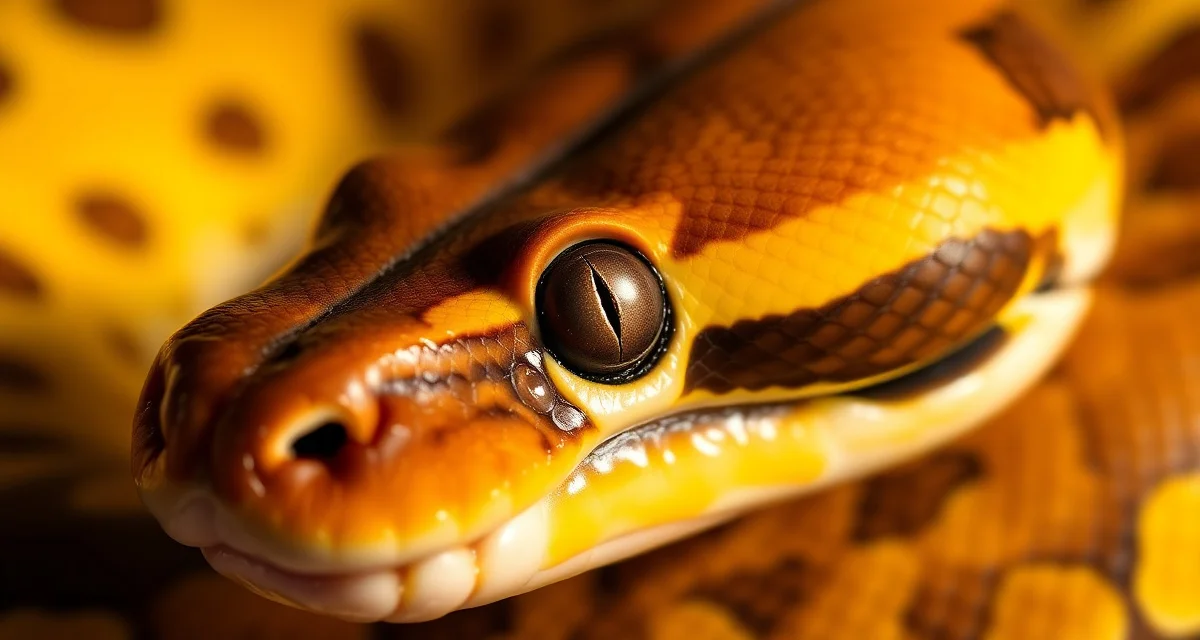 Ball python ovulation detection visual guide Female ball python displaying visible ovulation signs with body changes and coloration patterns used for breeding detection