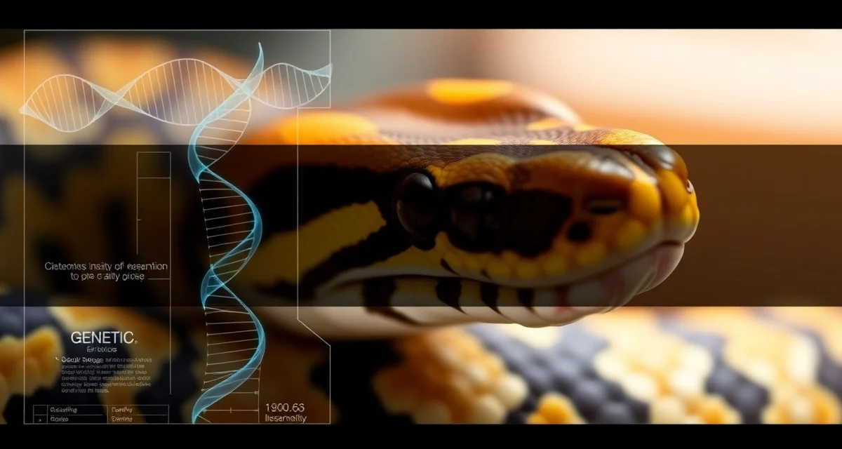 Understanding Ball Python Genetics in Breeding Ball python phenotype and genotype documentation chart showing visual traits versus genetic inheritance for breeding records
