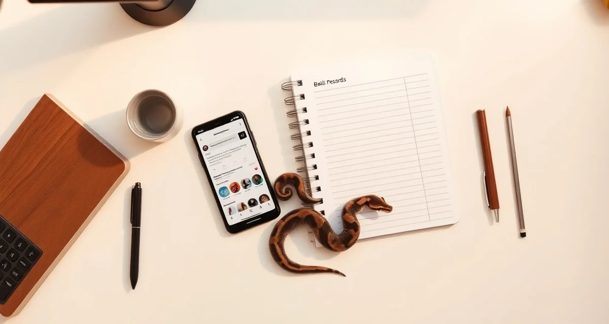 Social media marketing strategy for reptile breeders Ball python breeder using social media and hatchery management software to grow their breeding business and connect with customers online.