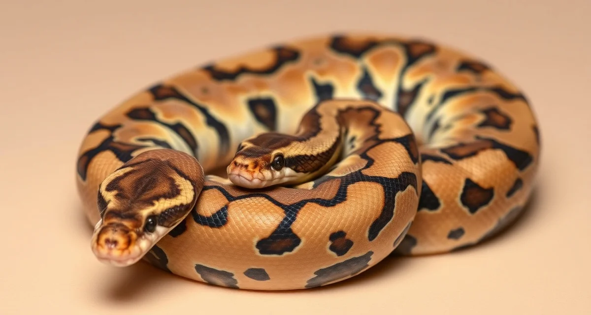 Ball python Confusion morph pattern genetics Confusion ball python morph displaying disrupted pattern with fragmented markings characteristic of the co-dominant gene mutation