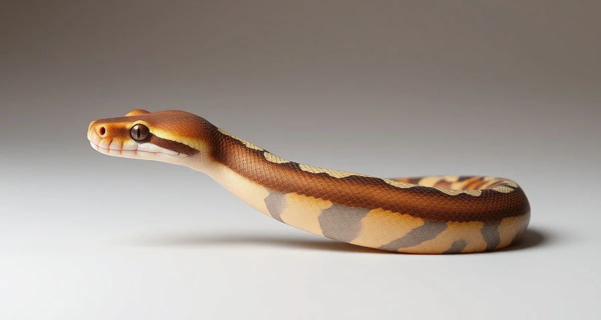 Lesser morph ball python genetic reference Lesser ball python morph displaying co-dominant genetic traits and BEL complex coloration patterns used in breeding