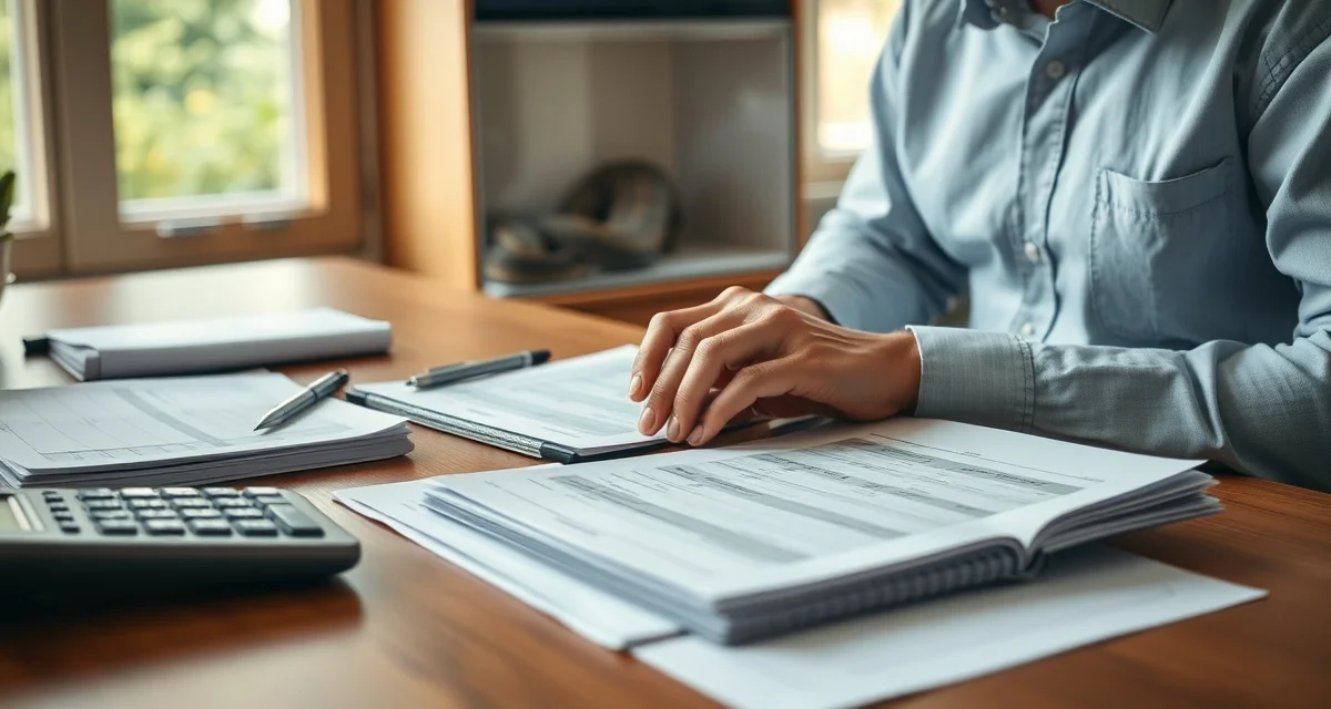 Reptile breeder managing detailed sales documentation Professional reptile breeder organizing sales documentation and genetic records for hatchery inventory management and animal tracking.